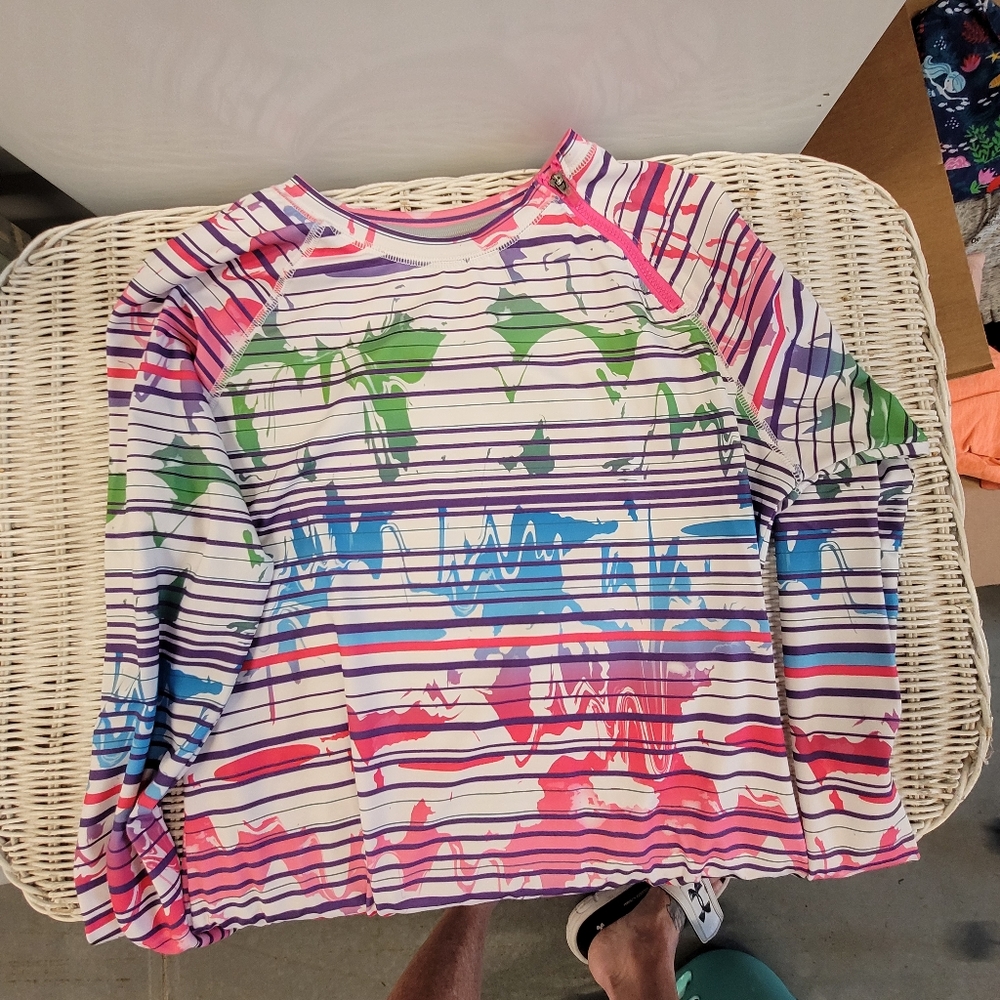 Floral Scrub Top - Picture 9 of 13